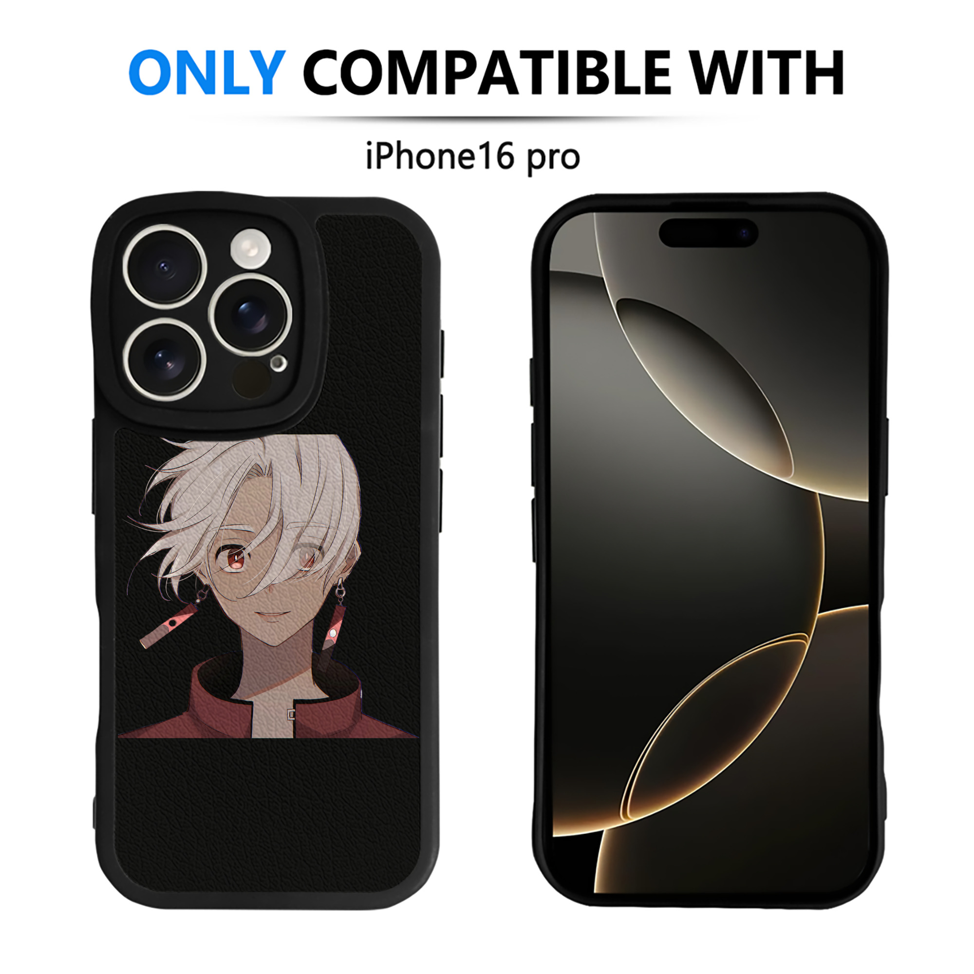（画像用） 東京リベンジャーズ Tokyo Revengers 【iPhone 16シリーズ対応】シリコンスマホケース（レザー調） 材質：シリコン